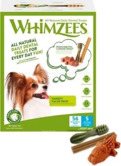 Whimzees Variety Box Hondensnacks Dental 840 G 56 Stuks Small