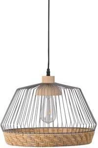 Zuiver Birdy Hanglamp Rattan/Ijzer 27 X 38 Cm